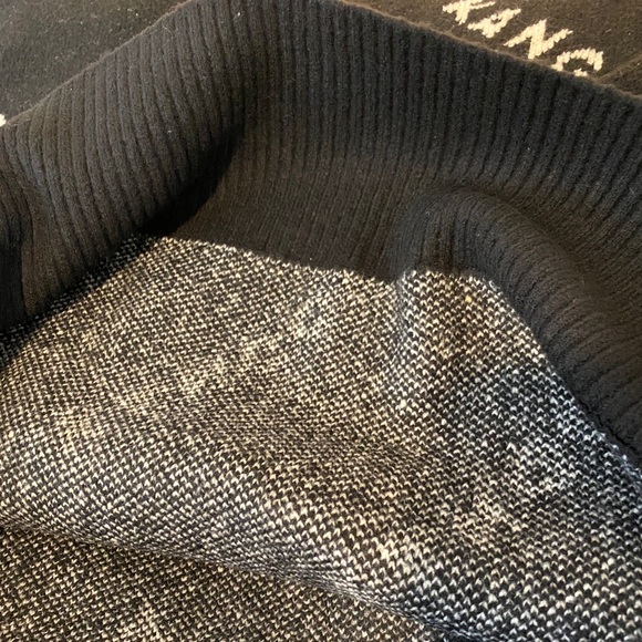 KANGOL x H&M Black and White Knit Sweater Size Medium BRAND NEW IN BAG w/tags! - Picture 10 of 12